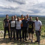 2. планина в България с група туристи на върха.