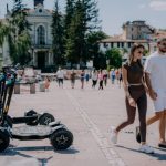 Hillview Bulgaria's xilo electric scooters in urban environments.