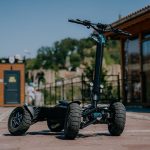 Electric scooter of Hillview Bulgaria, combining modern design with eco-friendly p behulp.