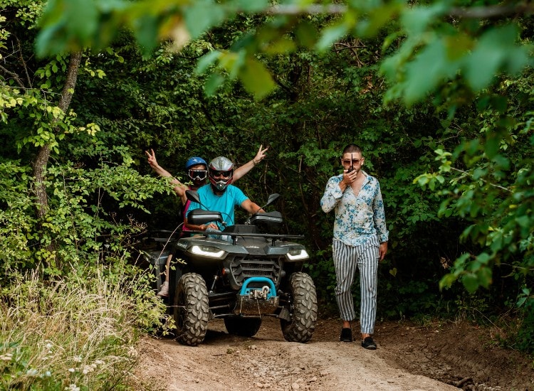 Приключение на хълм Вей България с ATV и приятели.