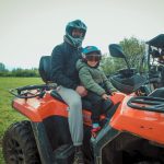 Kids ATV riding in HI, rural tourism and adventure.