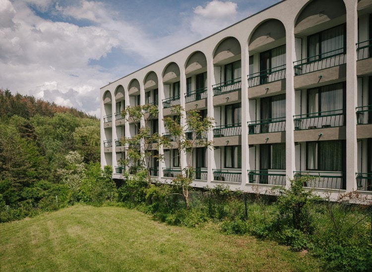 luxury hotel in Bulgaria overlooking the nature.